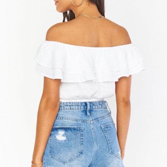 Show Me Your Mumu Kaya Crop Top XS - Picture 2 of 7